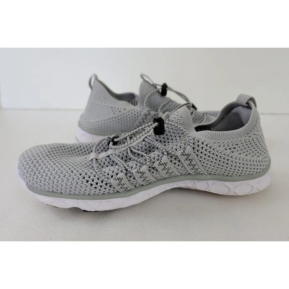 DLGJPA Water Sport Shoes Womens EU 37 US 6.5 Gray‎ Beach Pool Vaca Lightweight